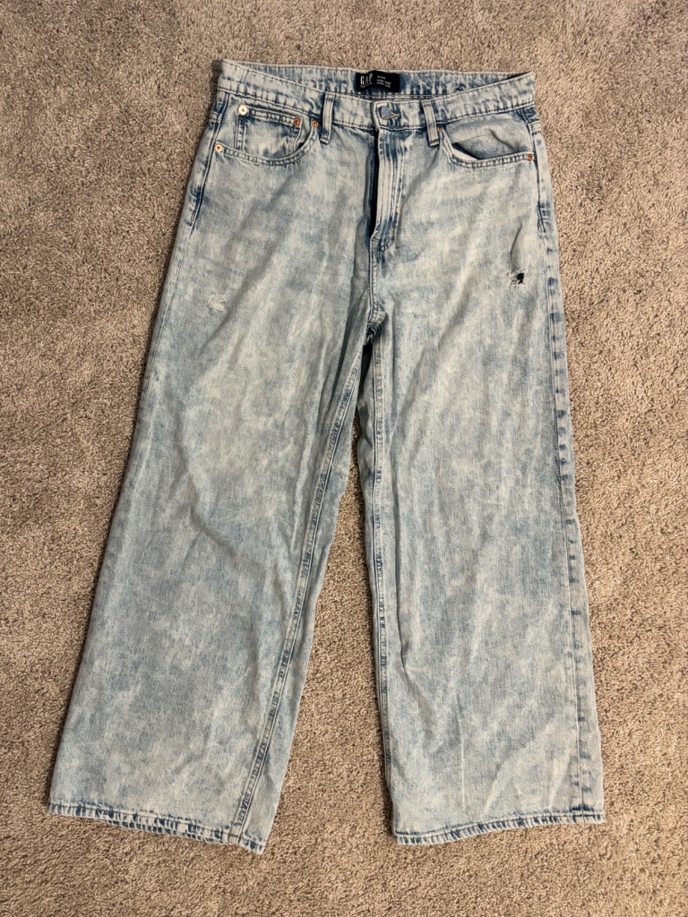 GAP Light Wash Relaxed Men's Jeans
